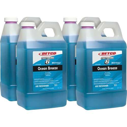 Betco BET2314700CT Best Scent FastDraw 6 Ocean Breeze Deodorizer