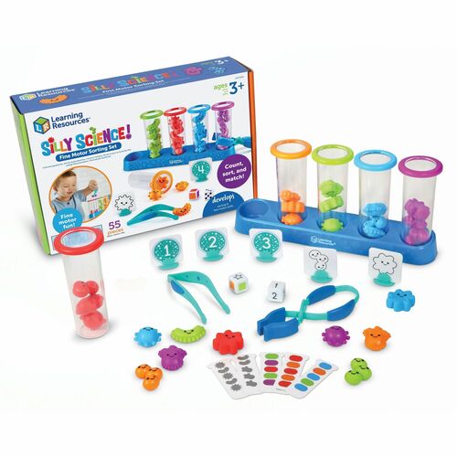Learning Resources LRNLER5542 Silly Science Fine Motor Sorting Set