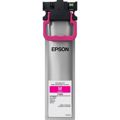 Epson EPST10S300 DURABrite Ultra T10S Original Standard Yield Inkjet Ink Cartridge - Magenta - 1 Each