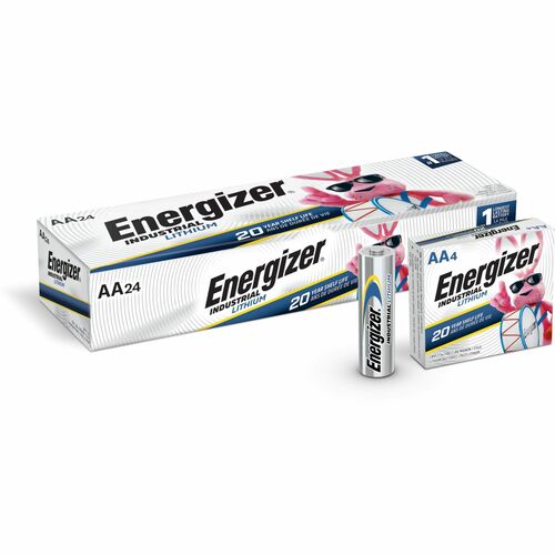 Energizer EVELN91BX Industrial AA Lithium Battery 4-Pack