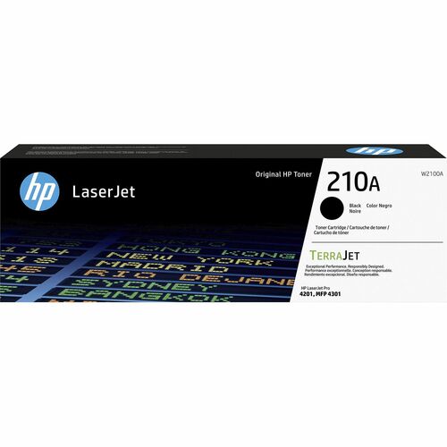 HP HEWW2100A 210A Original Laser Toner Cartridge - Black - 1 Each