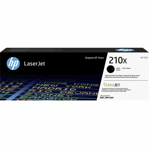 HP HEWW2100X 210X Original High Yield Laser Toner Cartridge - Black - 1 Each