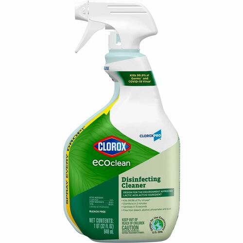 CloroxPro™ CLO60213 EcoClean Disinfecting Cleaner Spray