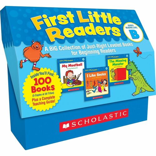 Scholastic SHS0545223024 First Little Readers Books Set Printed Book