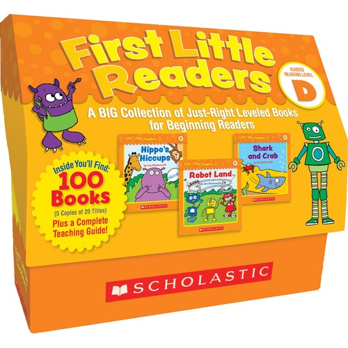 Scholastic SHS1338111469 First Little Readers Books Set Printed Book