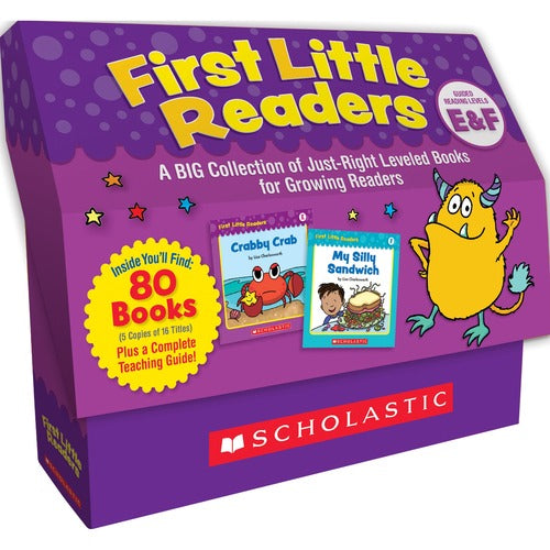Scholastic SHS1338256564 First Little Readers Books Set Printed Book