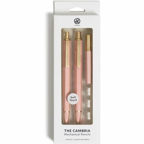 U Brands UBR2412U0424 Cambria Mechanical Pencils