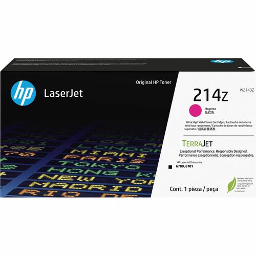 HP HEWW2143Z 214Z Original Laser Toner Cartridge - Magenta - 1 Each
