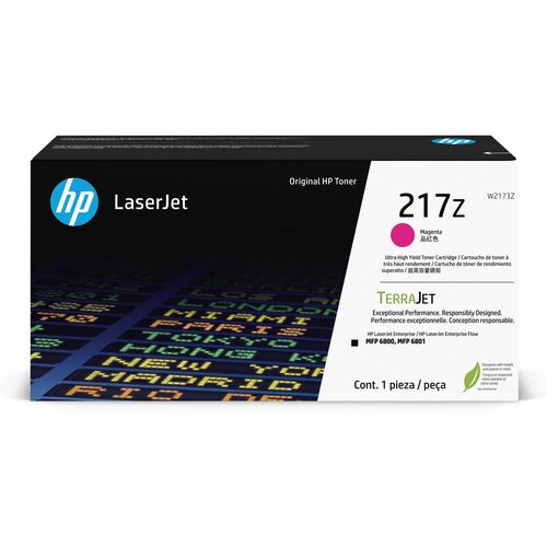 HP HEWW2173Z 217Z Original Laser Toner Cartridge - Magenta - 1 Each