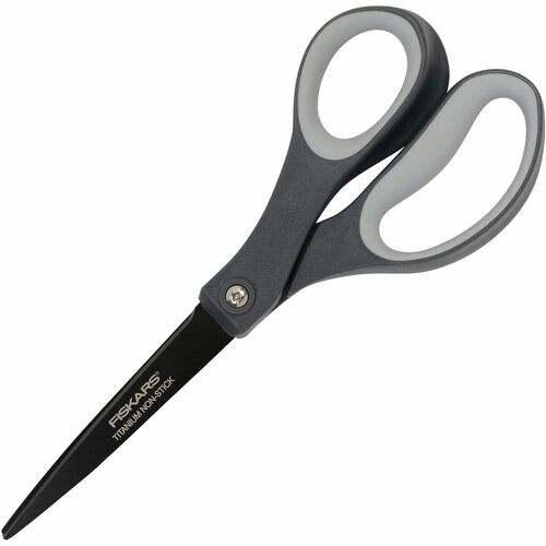 Fiskars FSK1067268 Non-stick Titanium Soft Grip Scissors