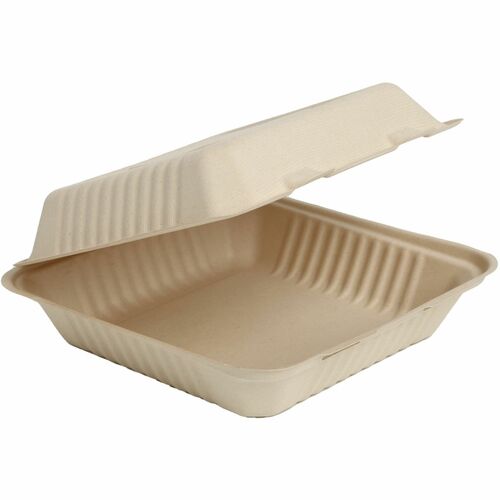 BluTable RMLMFHC91C 40 oz Portable Clamshell Containers