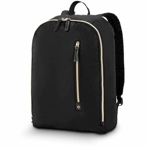 Samsonite SML1443191041 Carrying Case (Backpack) for 14.1" Notebook, Tablet, Water Bottle, Umbrella, Accessories - Black