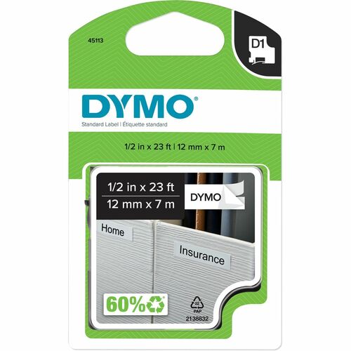 Dymo DYM45113 D1 Electronic Tape Cartridge