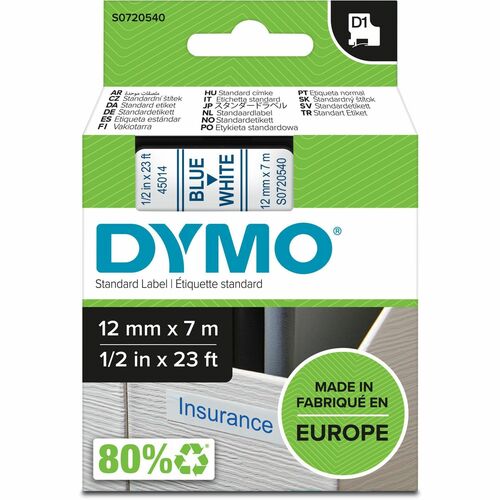 Dymo DYMS0720540 D1 Electronic Tape Cartridge