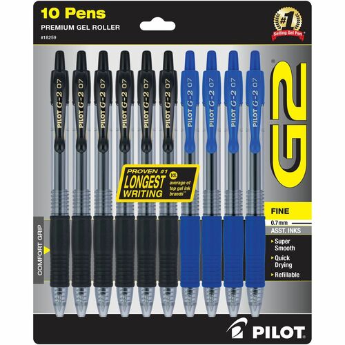 G2 PIL18259 Retractable Gel Ink Rolling Ball Pen