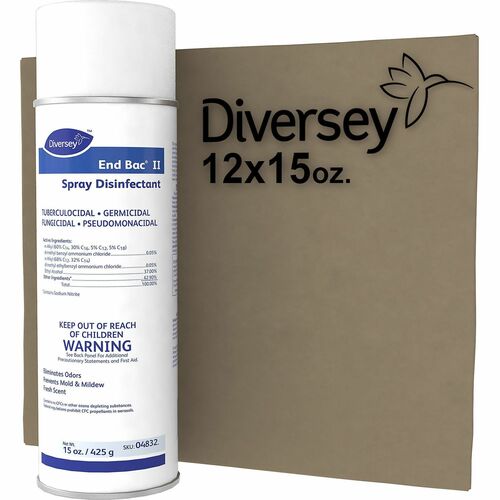 Diversey DVO04832 End Bac II Spray Disinfectant
