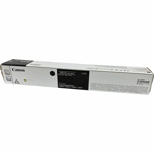 Canon CNM3763C003 GPR-61 Original Laser Toner Cartridge - Black - 1 Each