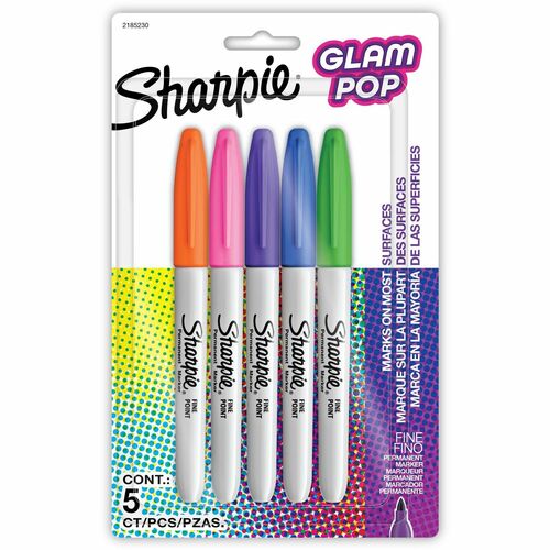 Sharpie SAN2185230 Glam Pop Permanent Markers
