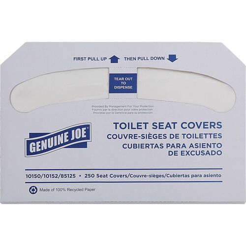 Genuine Joe GJO10152 Toilet Seat Covers