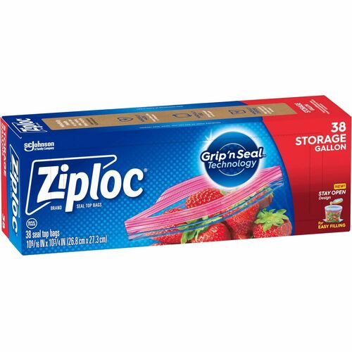 Ziploc® SJN351154CT Stand-Up Storage Bags