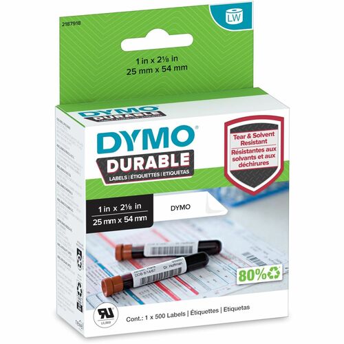 Dymo DYM2187918 LW Durable Labels