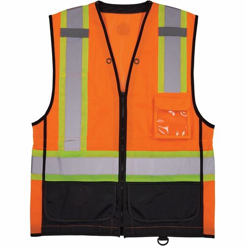 Ergodyne EGO23045 8251HDZ-BK 2-Tone Hi-Vis Safety Vests