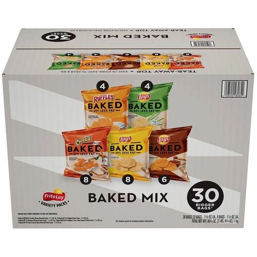 Frito-Lay LAY73172 Baked Snacks Variety Pack