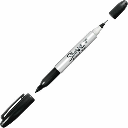 Sharpie SAN32001B Twin Tip Permanent Markers