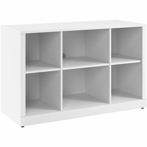 Bush Business Furniture BSHHHB148WH Hampton Heights 48W Bookshelf