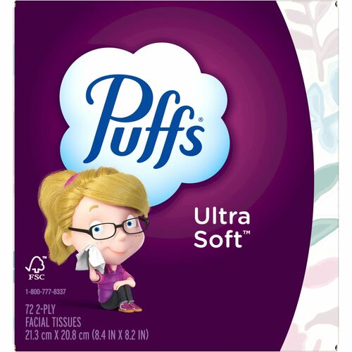 Puffs PGC97788CT Ultra Soft Facial Tissue