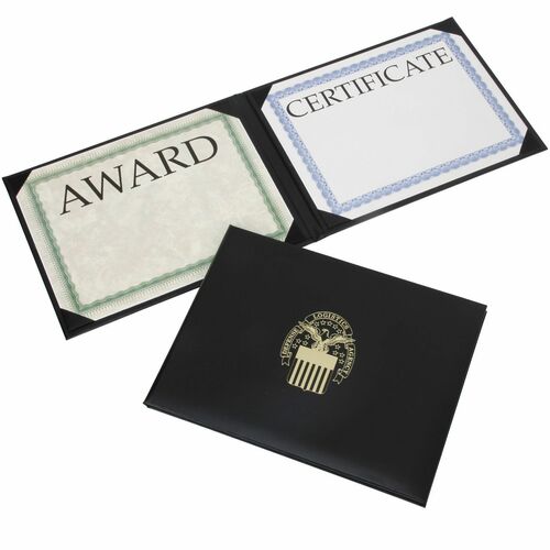 SKILCRAFT® NSN7145933 Padded Award Certificate Binder with DLA Seal