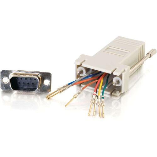 C2G CGO02945 RJ45/DB9M Modular Adapter