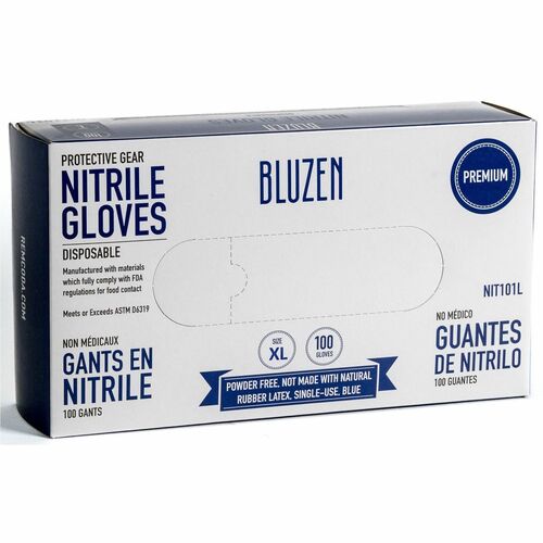 Remcoda RMLNIT101XL Disposable Nitrile Gloves