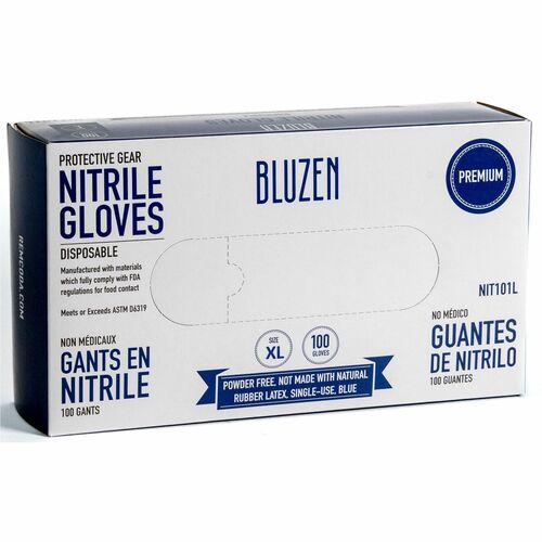 Remcoda RMLNIT103XL Extra-Strength Nitrile Gloves