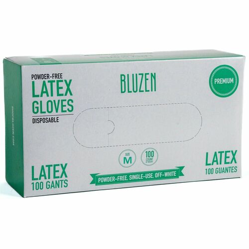 Remcoda RMLLAT101M Powder-Free Latex Gloves