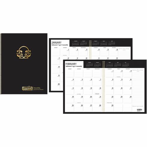 House of Doolittle HOD29102 Recycled Deco Days Planner
