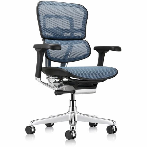 Eurotech EUTME8ERGLOG2BL ErgoHuman Gen2 Executive All-Mesh Chair