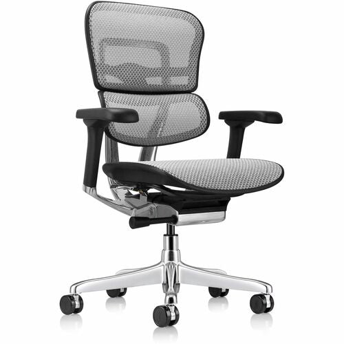 Eurotech EUTME8ERGLOG2GY ErgoHuman Gen2 Executive All-Mesh Chair