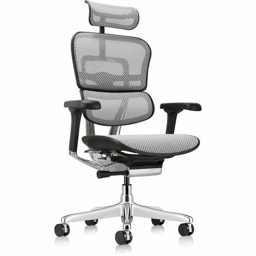 Eurotech EUTME7ERGG2GY ErgoHuman Gen2 Executive All-Mesh Chair
