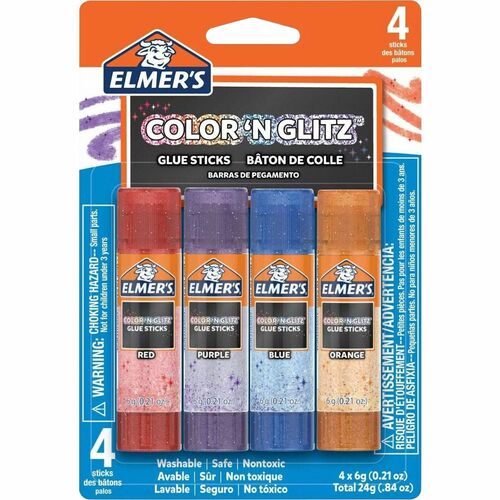 Elmer's EPI2197114 Color 'N Glitz Glue Sticks
