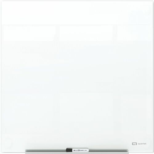 Quartet QRTQ25F02IMW InvisaMount Magnetic Glass Board