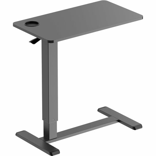 Kantek KTKSTS500B Mobile Pneumatic-Lift Side Desk/Table