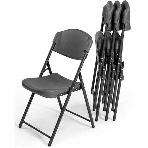 Iceberg ICE64037 Rough-N-Ready Blow-Molded Folding Chairs