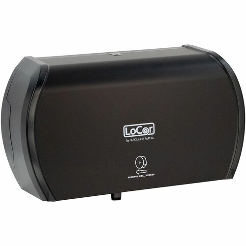 LoCor SOLD67023N Side-By-Side Bath Tissue Dispenser