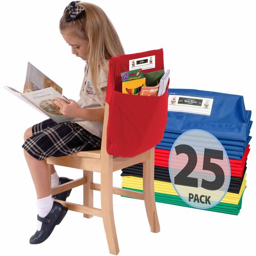 Seat Sack SSK17199 Classroom Pack One-Pocket Seat Sacks