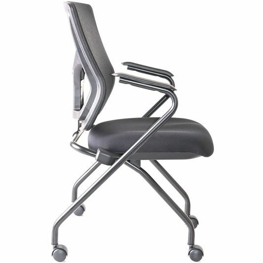 Lorell LLR6201948 Conjure Mesh Training Chairs with Arms