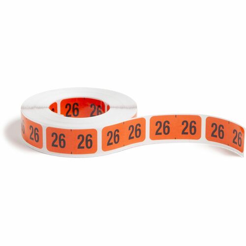 Smead SMD68326 ETYJ Color-Coded Year Labels