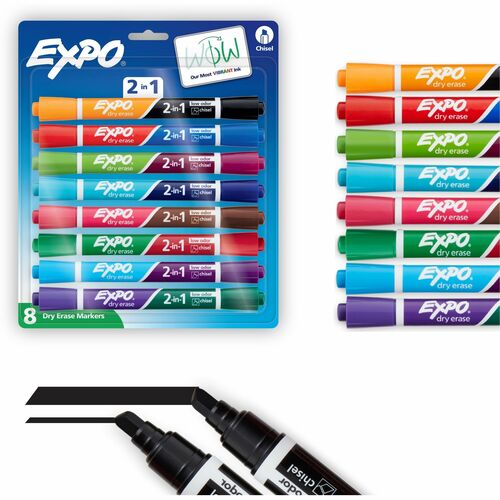 Expo SAN1944658A 2-in-1 Dry Erase Markers