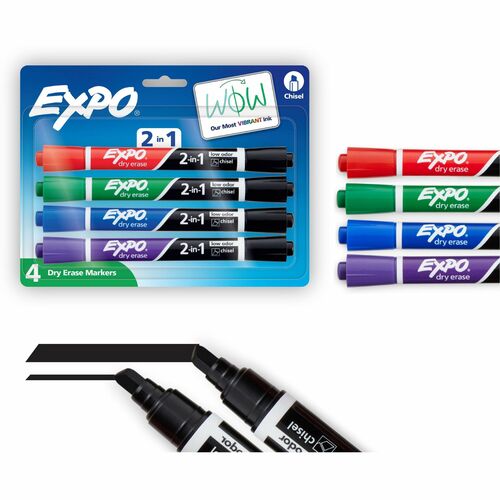 Expo SAN1944655A 2-in-1 Dry Erase Markers