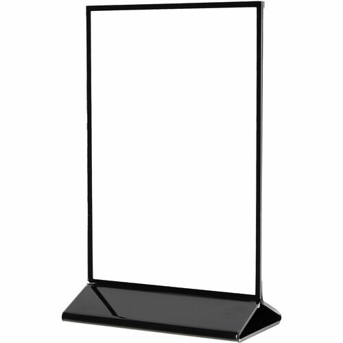 Deflecto DEF4428 Double-Sided Sign Holder w/Base